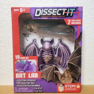 NEW Dissect-it Synthetic Lab Dissection Toy STEM KIT CRAFT Project Bat Biology A